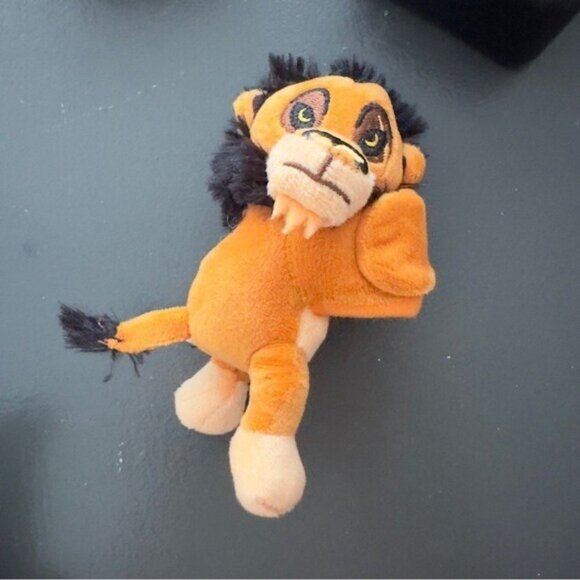 Disney Villains Scar Creepy Cuff Plush The Lion King Cutie Cuff Snap Bracelet - Picture 5 of 8